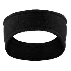 Women Stretch Fleece Headband Black