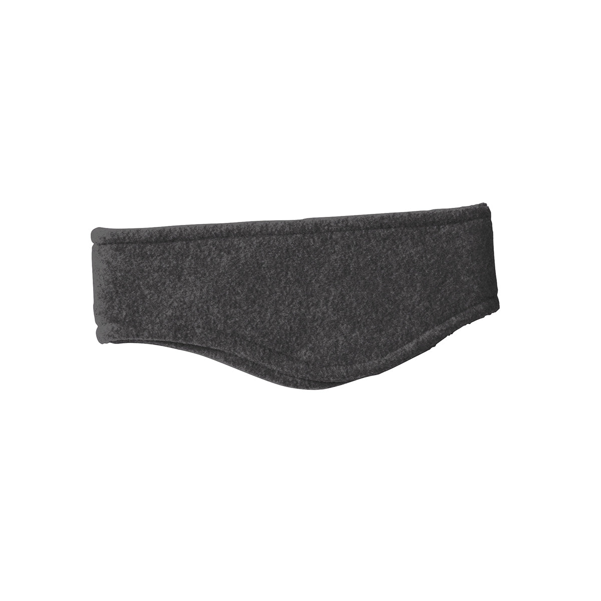 Women Stretch Fleece Headband Midnight Heather
