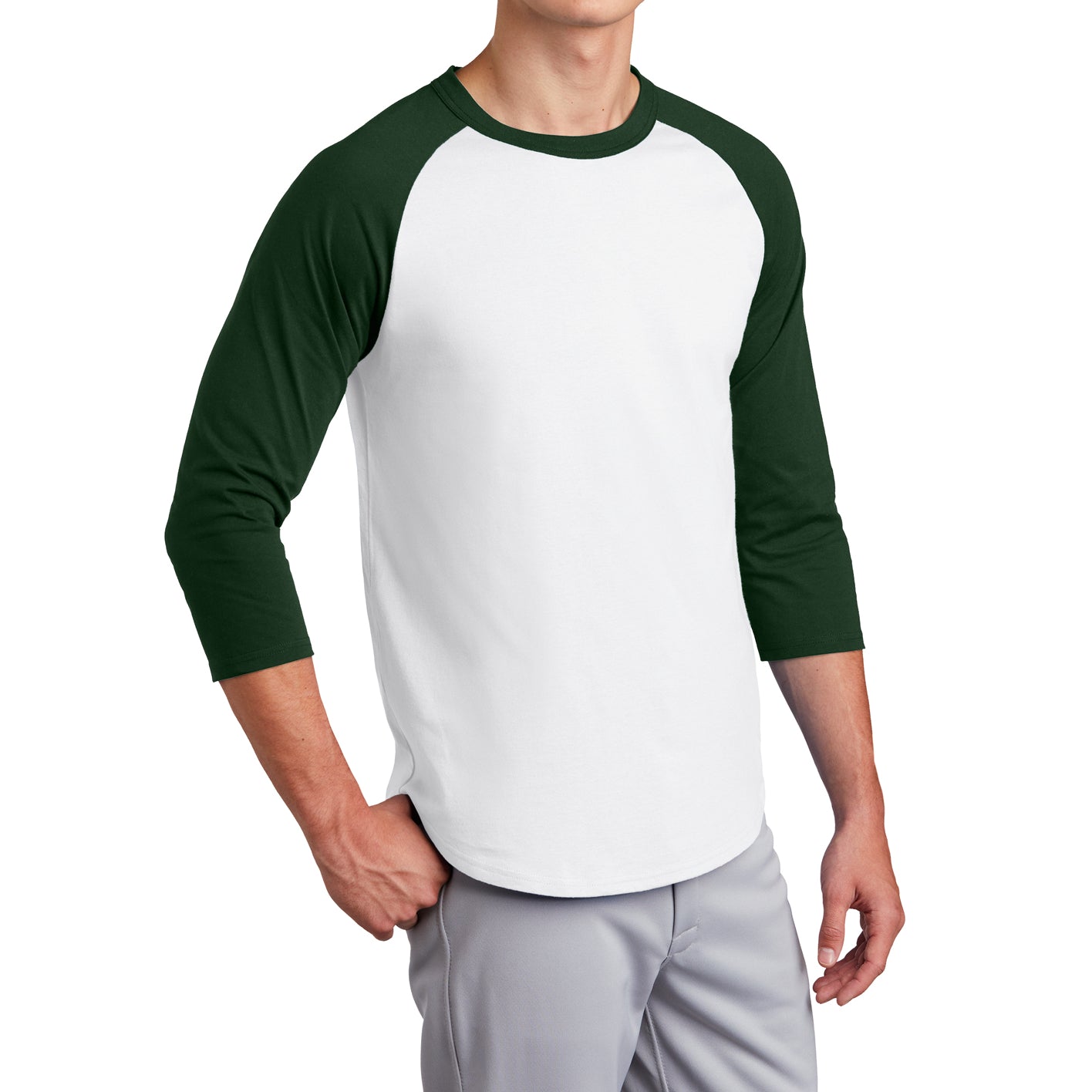 Men's Colorblock Raglan Jersey