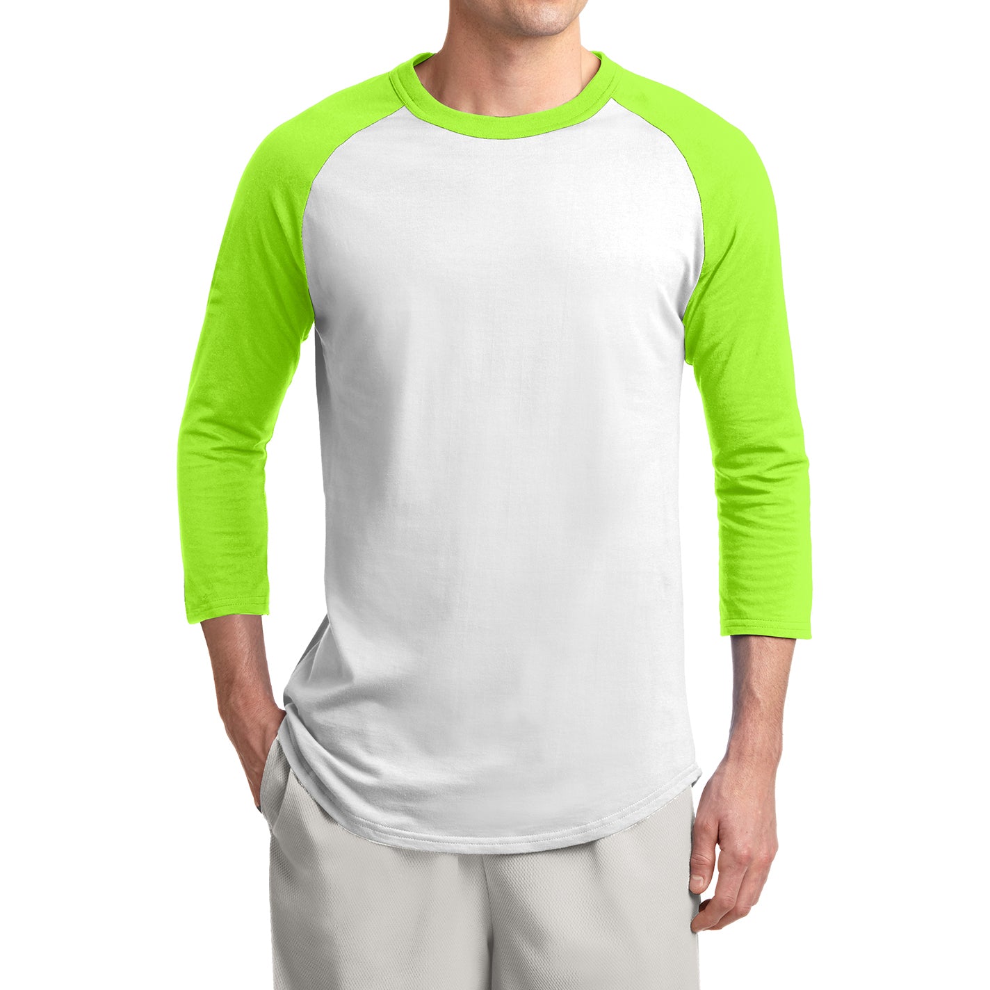 Men's Colorblock Raglan Jersey