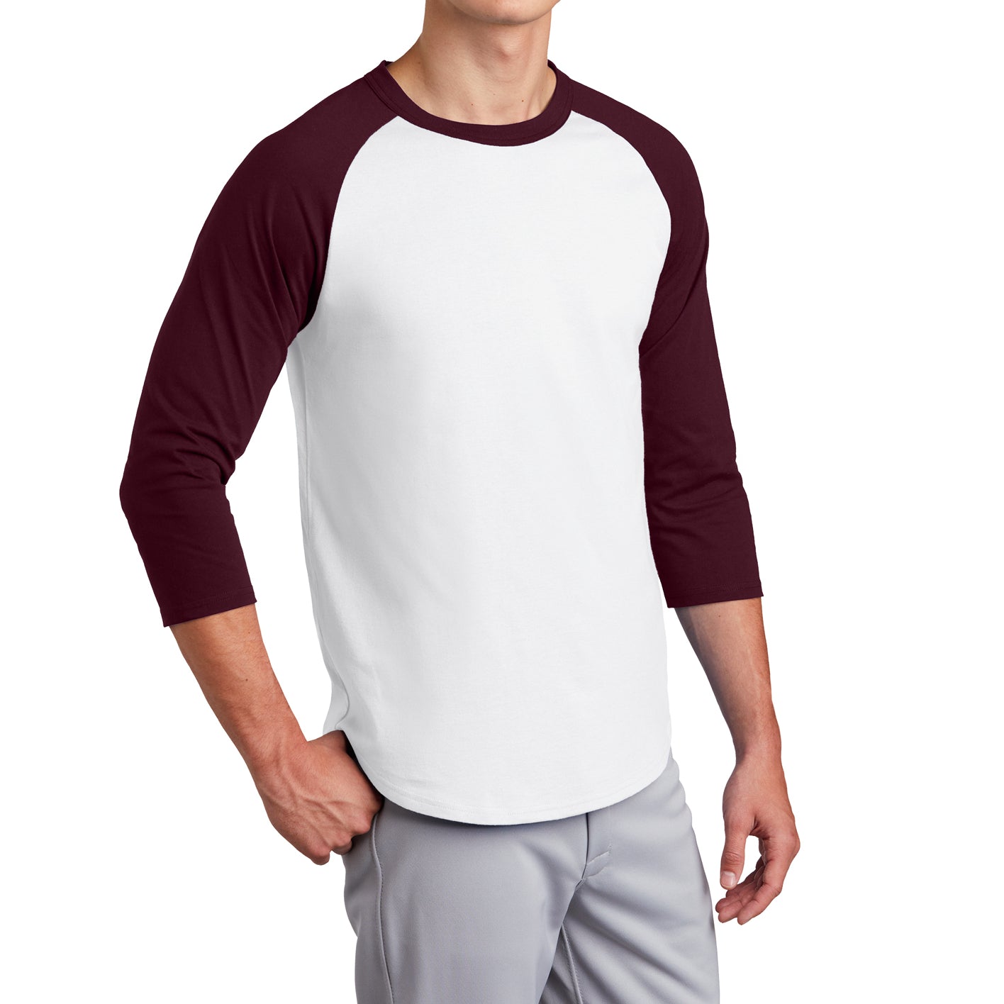 Men's Colorblock Raglan Jersey
