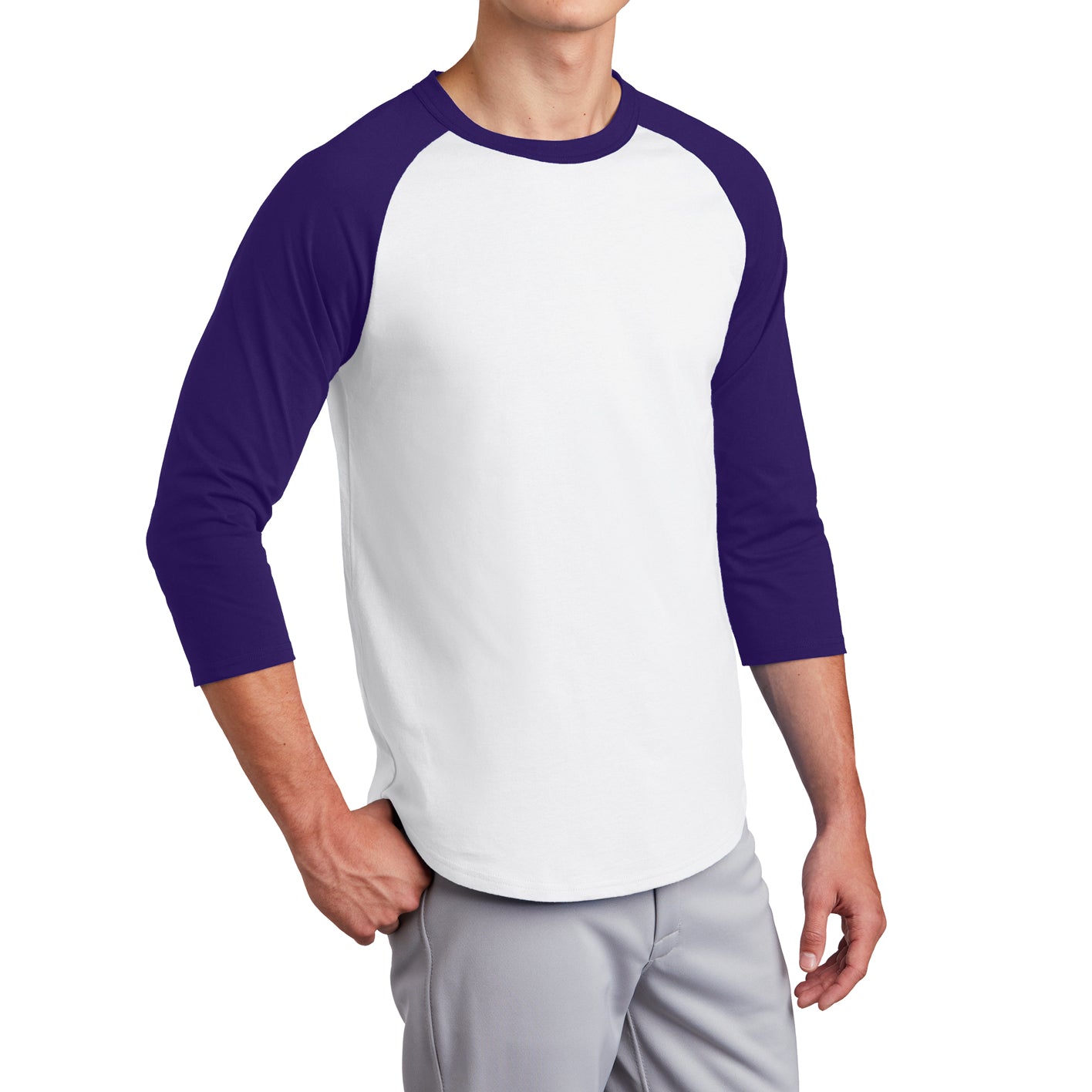 Men's Colorblock Raglan Jersey