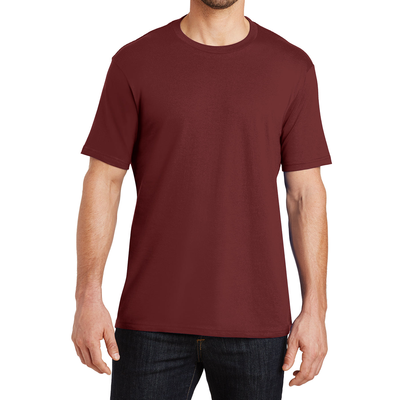 Mens Perfect Weight Crew Tee - Sangira - Front