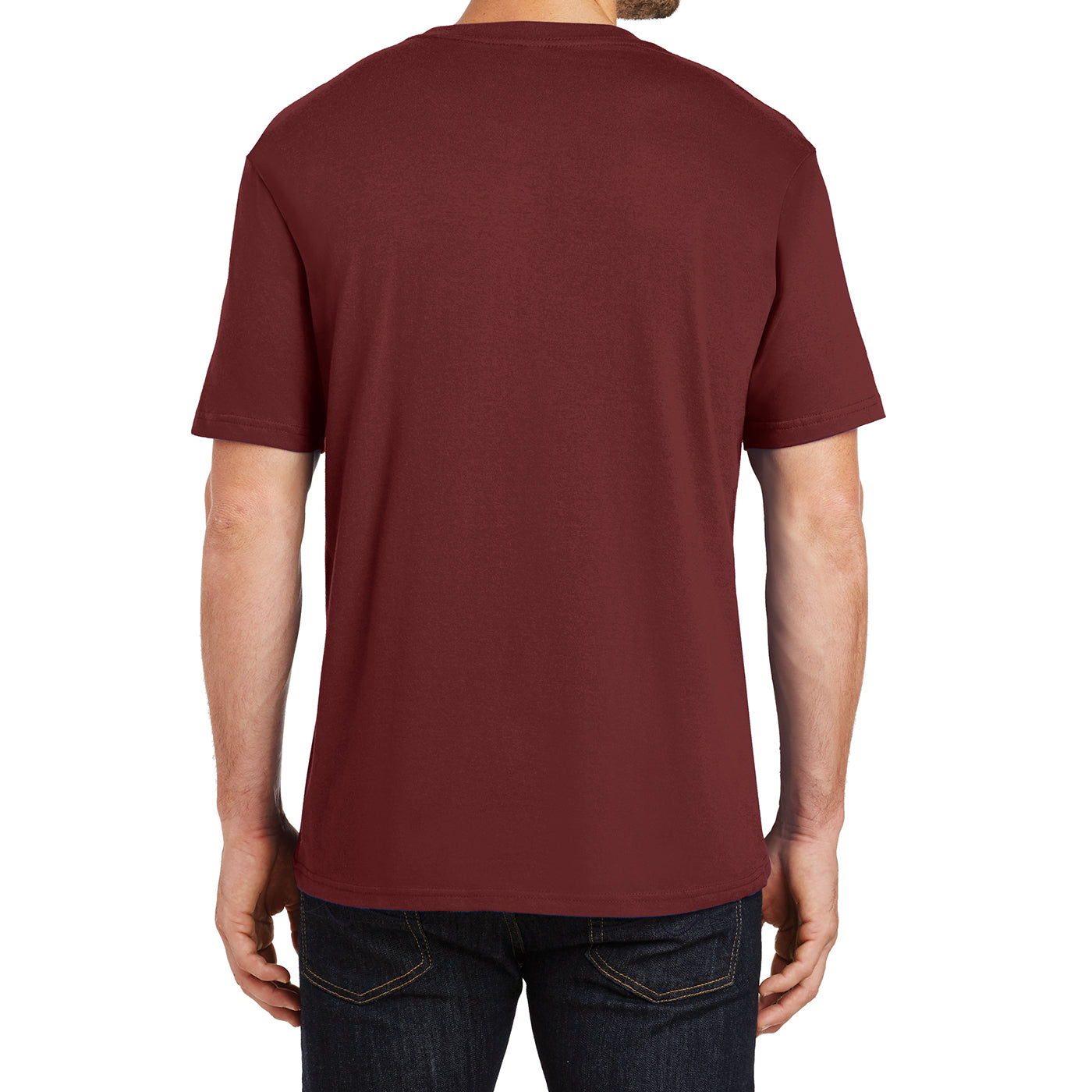 Mens Perfect Weight Crew Tee - Sangira - Back