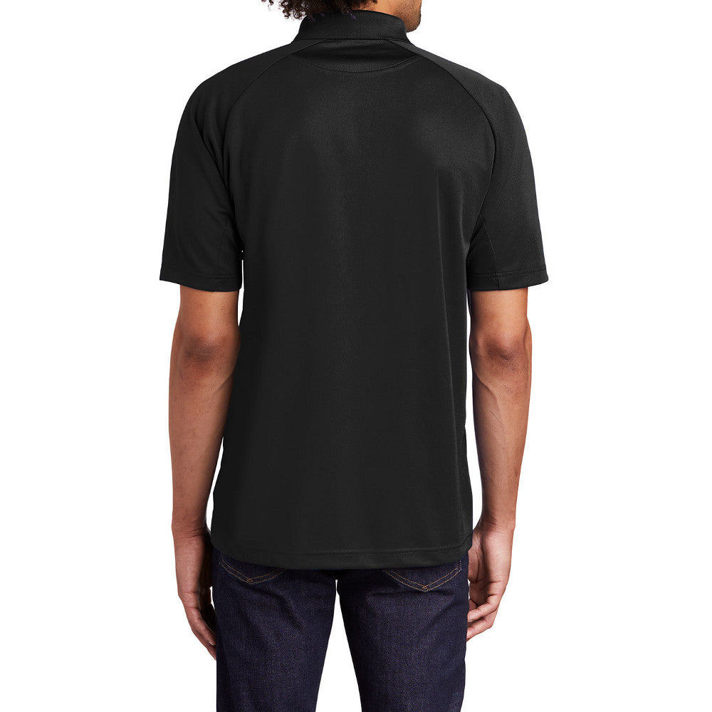 Men's Ultra-Dry Stretchable Moisture-Wicking Dri-Mesh Pro Short Sleeve Polo Shirt