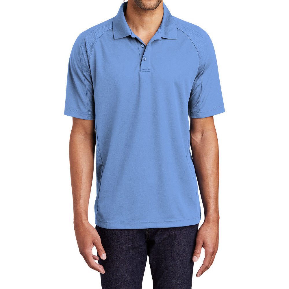 Men's Ultra-Dry Stretchable Moisture-Wicking Dri-Mesh Pro Short Sleeve Polo Shirt