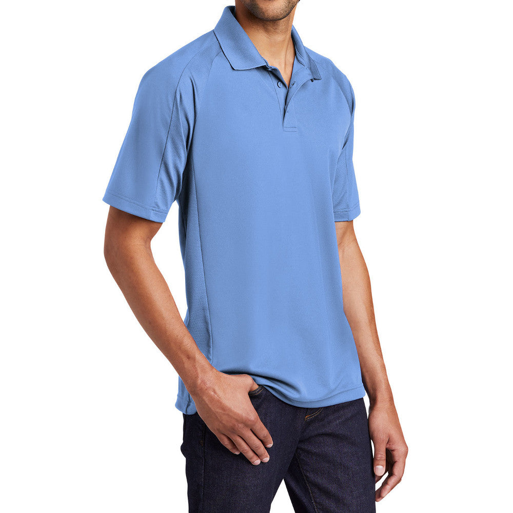 Men's Ultra-Dry Stretchable Moisture-Wicking Dri-Mesh Pro Short Sleeve Polo Shirt