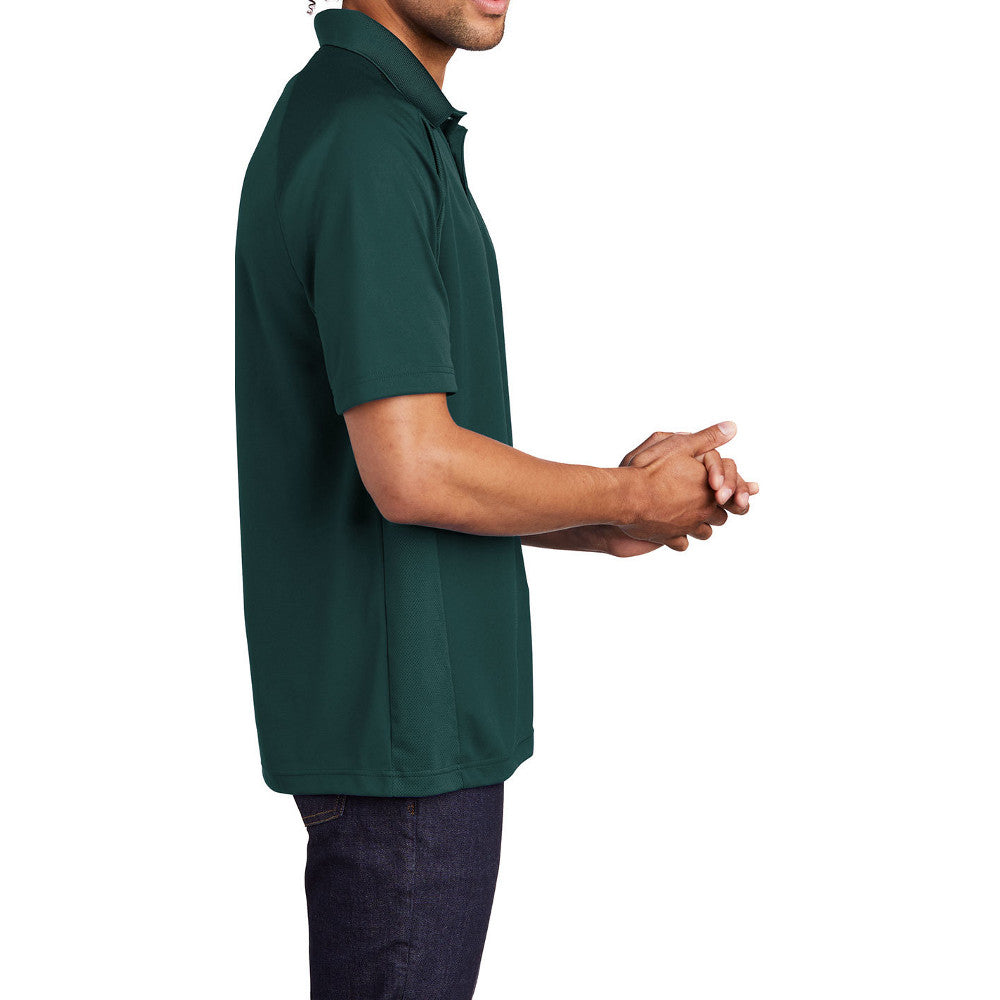 Men's Ultra-Dry Stretchable Moisture-Wicking Dri-Mesh Pro Short Sleeve Polo Shirt