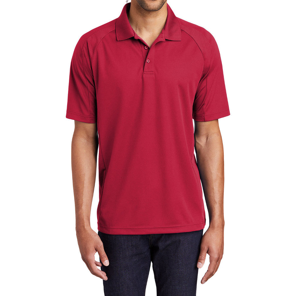 Men's Ultra-Dry Stretchable Moisture-Wicking Dri-Mesh Pro Short Sleeve Polo Shirt