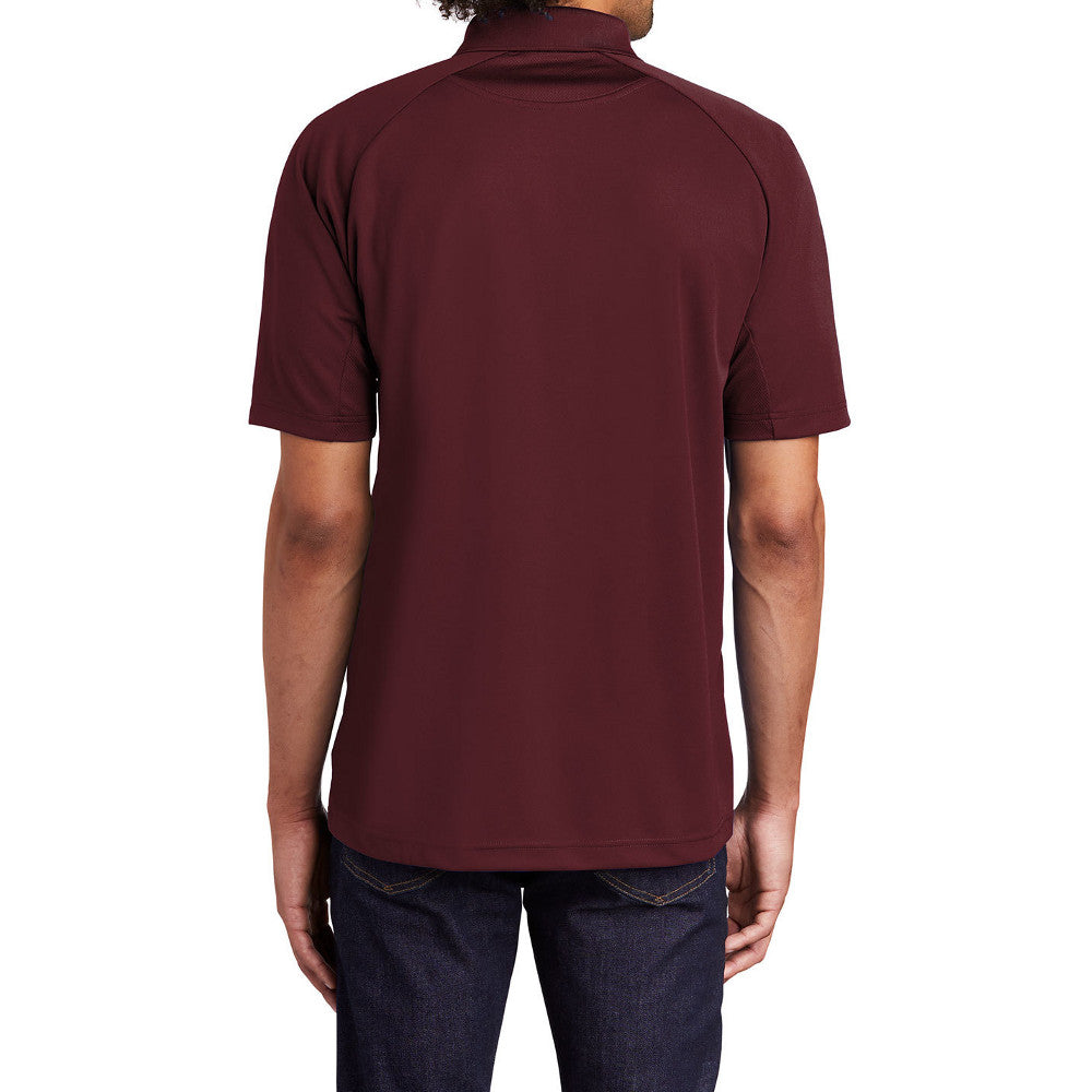 Men's Ultra-Dry Stretchable Moisture-Wicking Dri-Mesh Pro Short Sleeve Polo Shirt