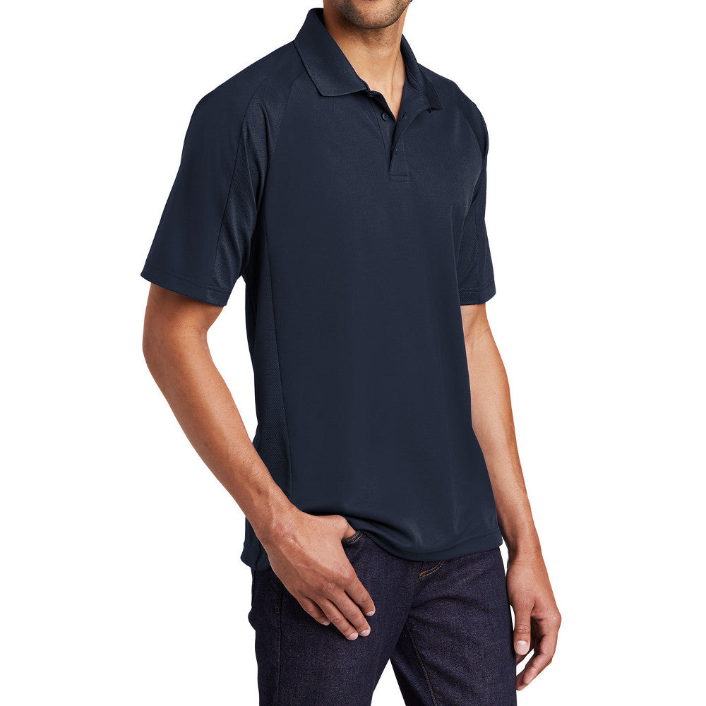 Men's Ultra-Dry Stretchable Moisture-Wicking Dri-Mesh Pro Short Sleeve Polo Shirt