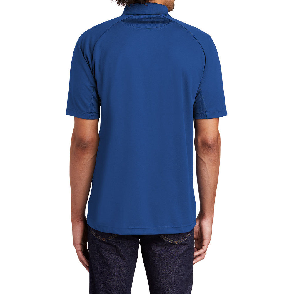 Men's Ultra-Dry Stretchable Moisture-Wicking Dri-Mesh Pro Short Sleeve Polo Shirt