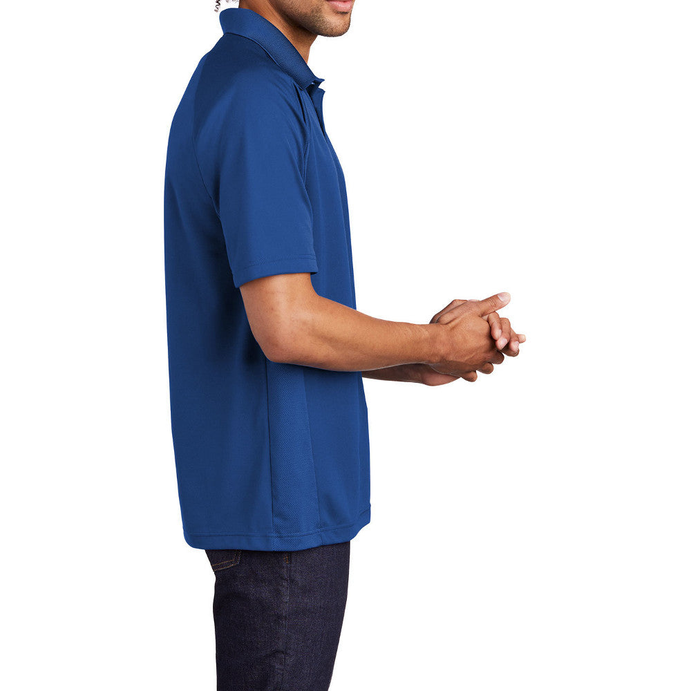 Men's Ultra-Dry Stretchable Moisture-Wicking Dri-Mesh Pro Short Sleeve Polo Shirt
