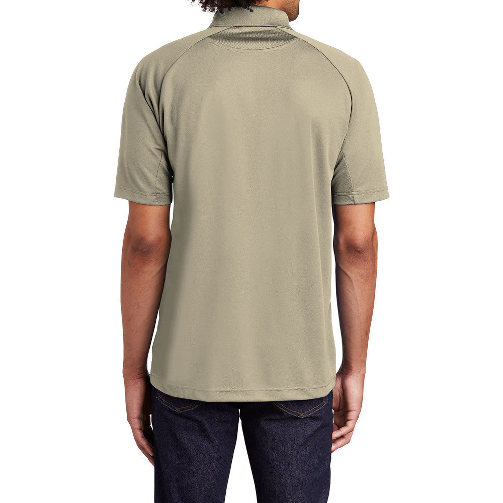 Men's Ultra-Dry Stretchable Moisture-Wicking Dri-Mesh Pro Short Sleeve Polo Shirt
