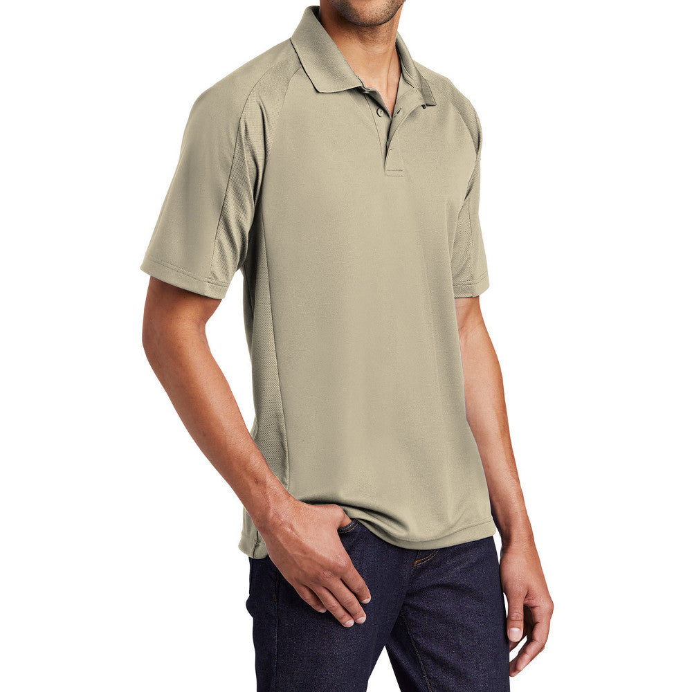 Men's Ultra-Dry Stretchable Moisture-Wicking Dri-Mesh Pro Short Sleeve Polo Shirt