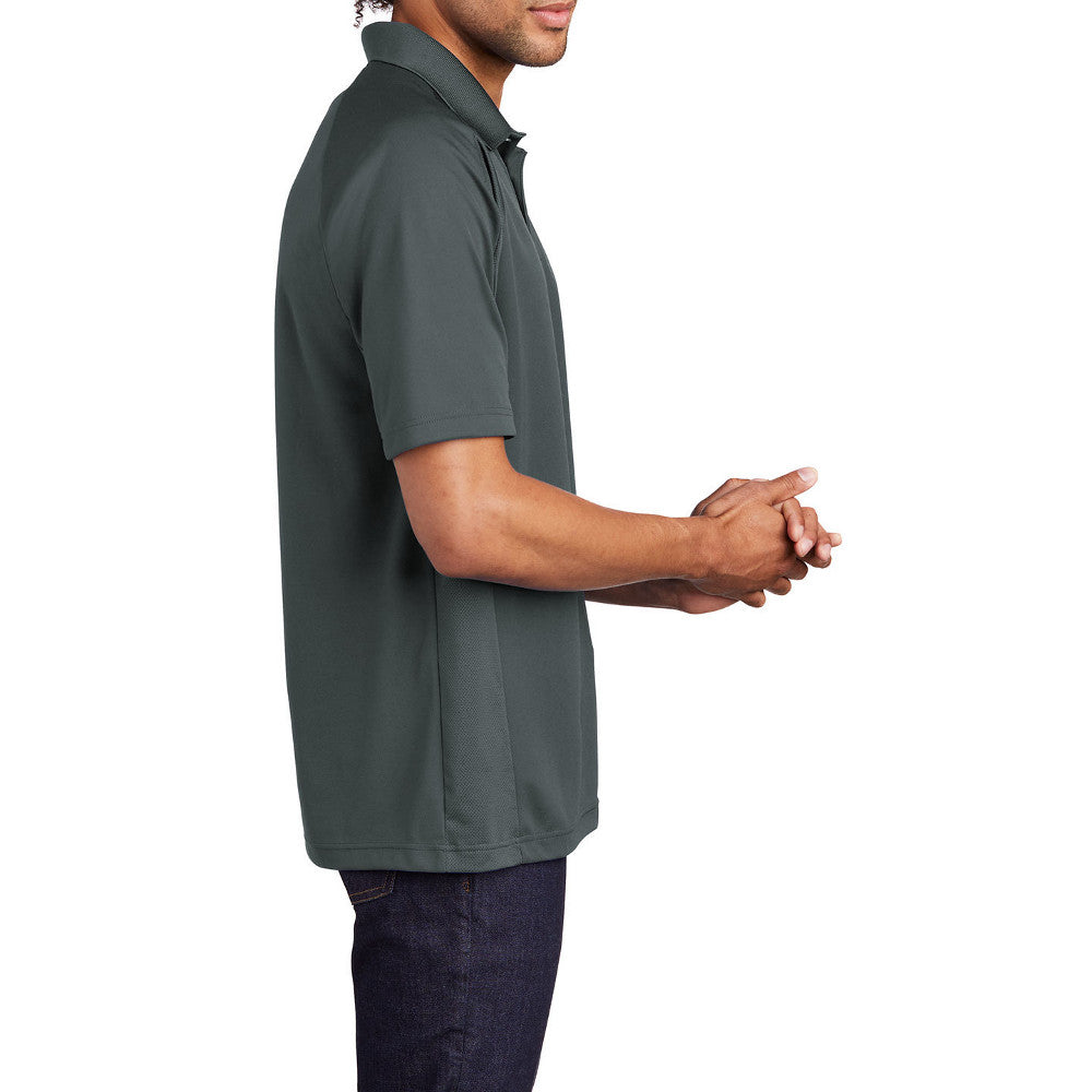 Men's Ultra-Dry Stretchable Moisture-Wicking Dri-Mesh Pro Short Sleeve Polo Shirt