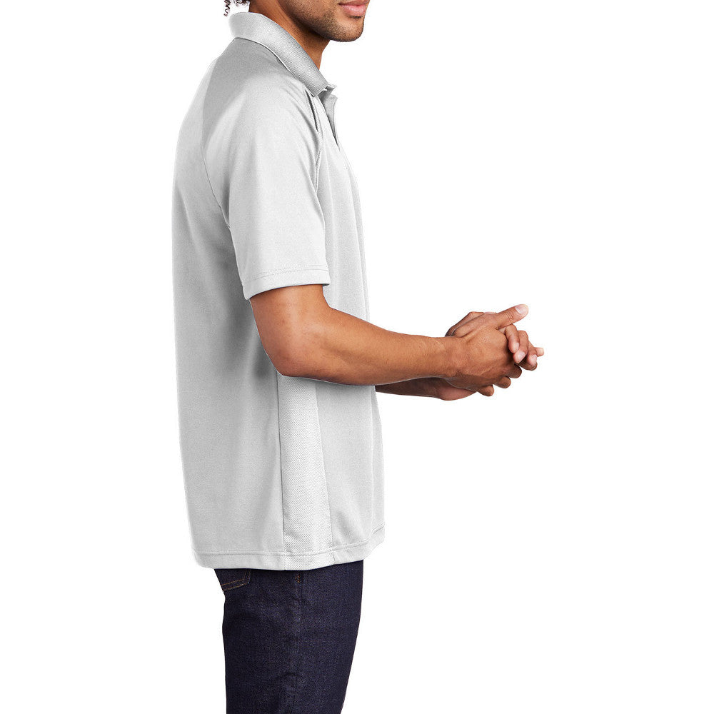 Men's Ultra-Dry Stretchable Moisture-Wicking Dri-Mesh Pro Short Sleeve Polo Shirt