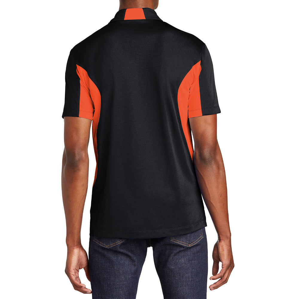 Men's Sport-Tek Side Blocked Micropique Sport-Wick Polo