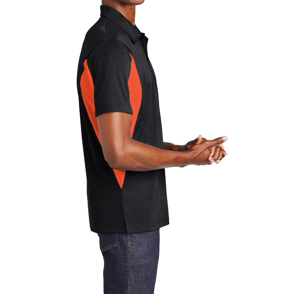 Men's Sport-Tek Side Blocked Micropique Sport-Wick Polo