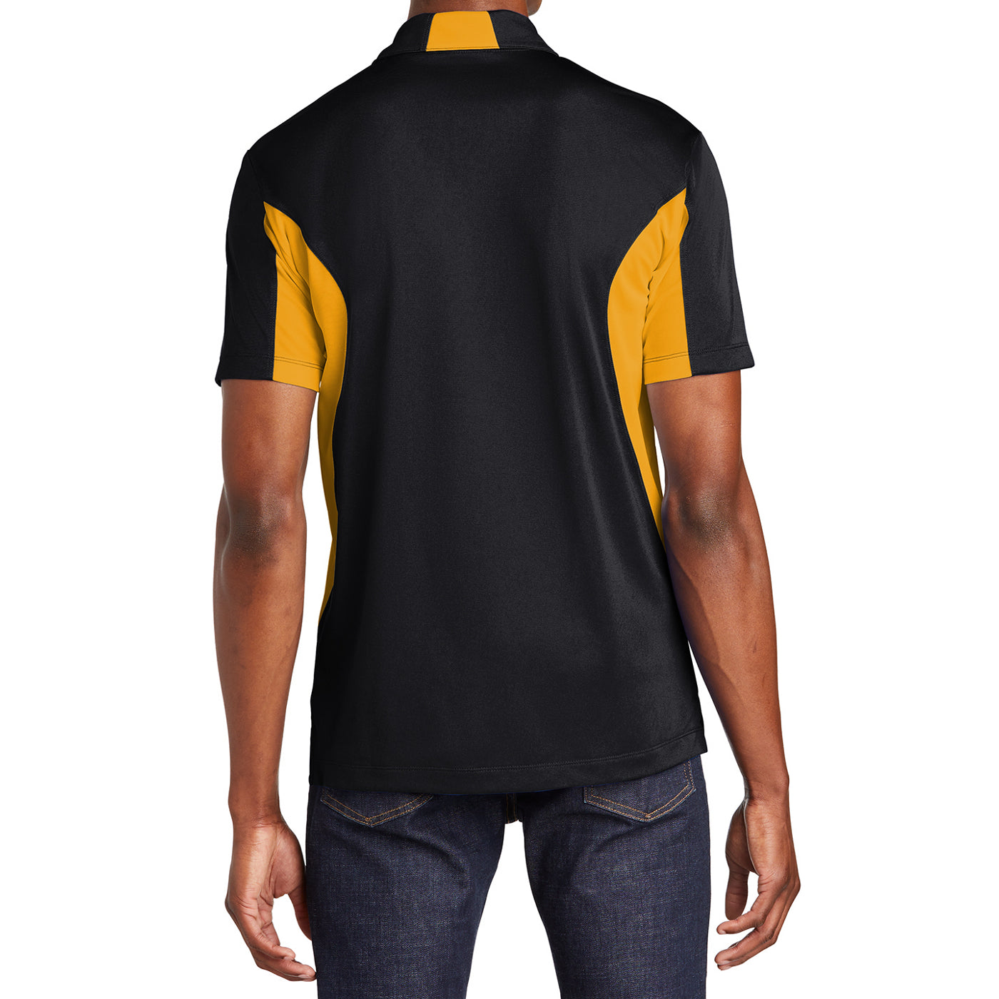 Men's Sport-Tek Side Blocked Micropique Sport-Wick Polo
