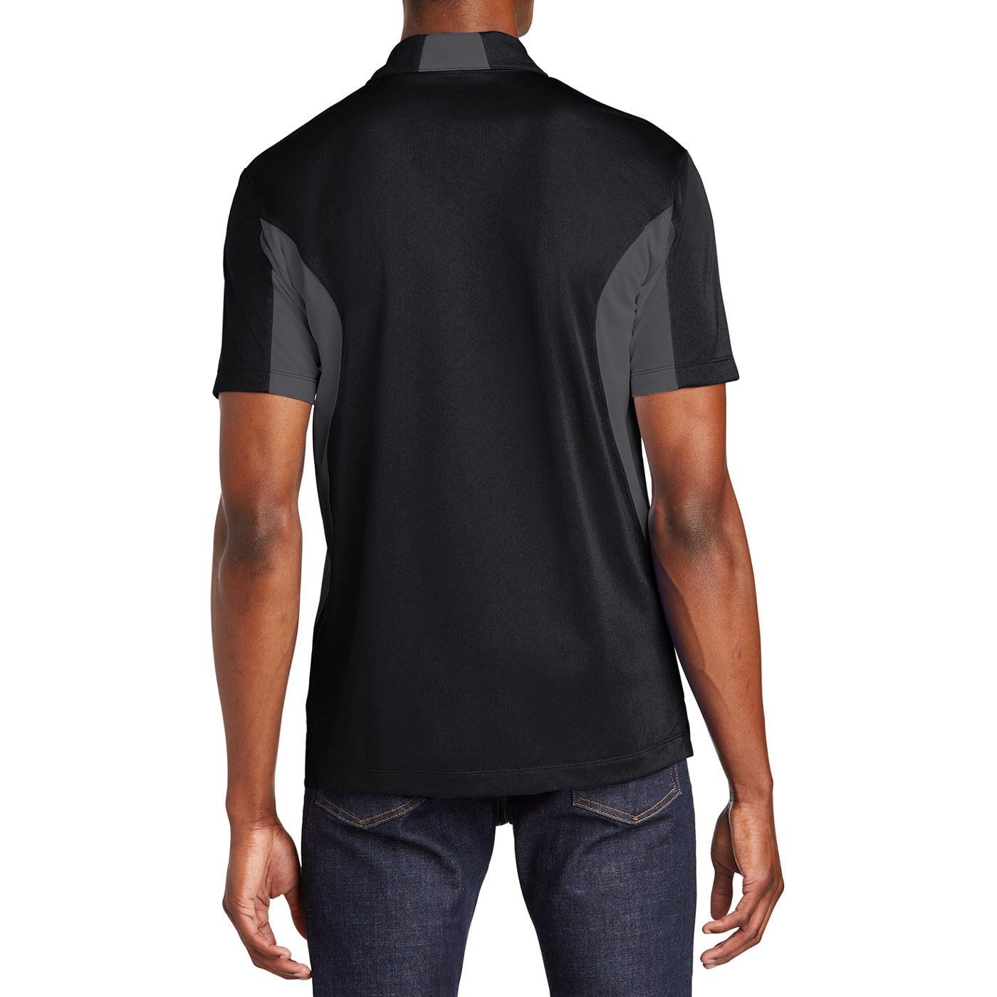 Men's Sport-Tek Side Blocked Micropique Sport-Wick Polo