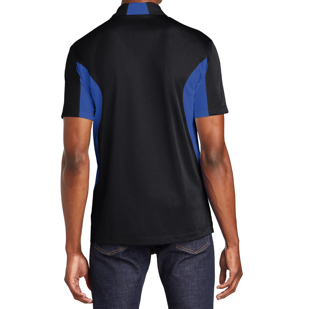 Men's Sport-Tek Side Blocked Micropique Sport-Wick Polo