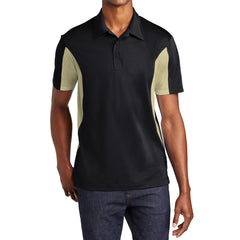Men's Sport-Tek Side Blocked Micropique Sport-Wick Polo