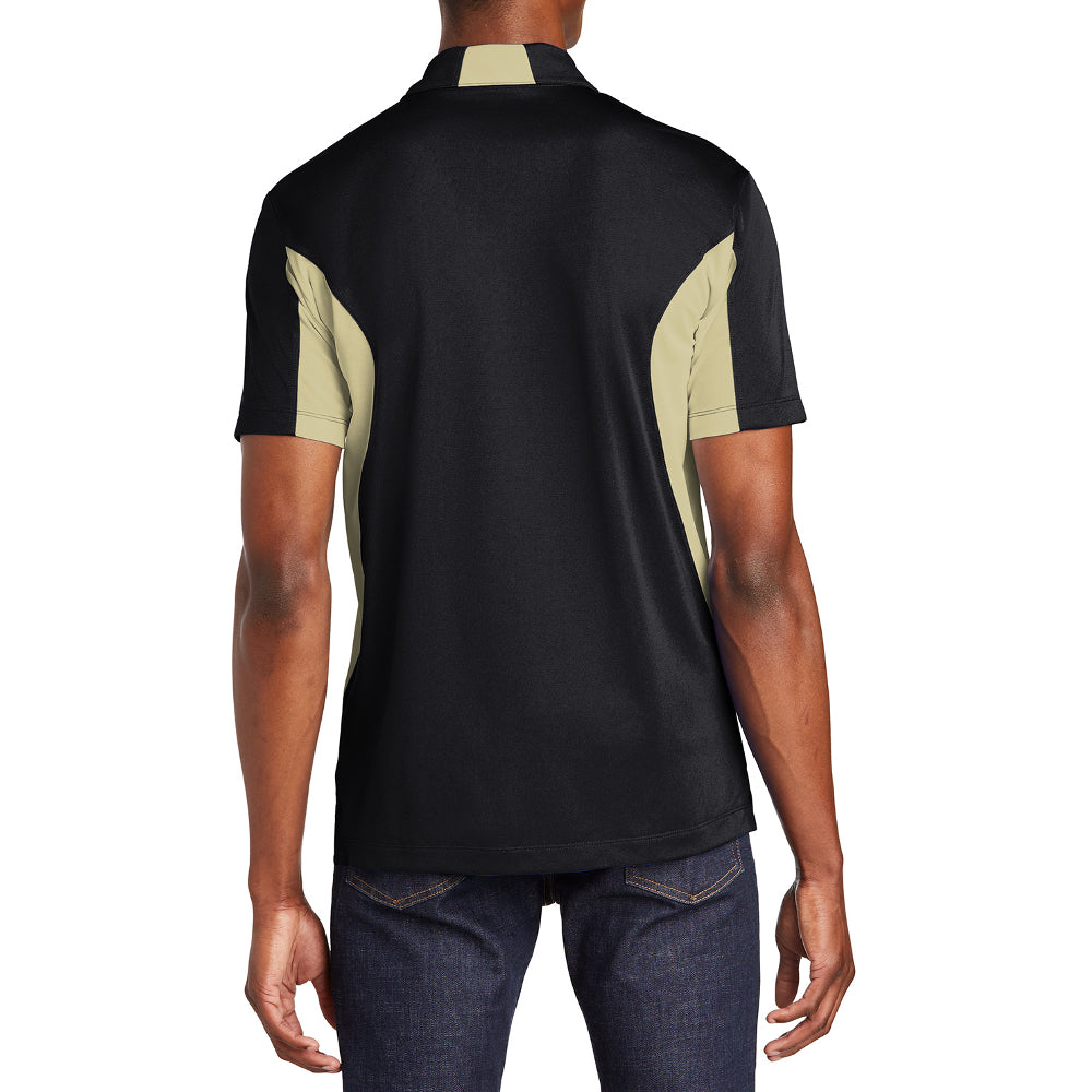 Men's Sport-Tek Side Blocked Micropique Sport-Wick Polo