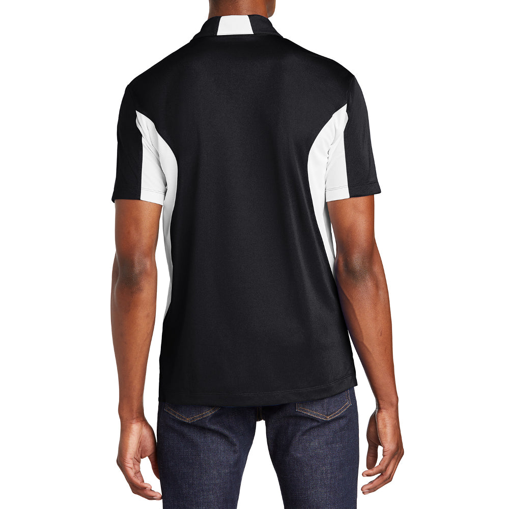 Men's Sport-Tek Side Blocked Micropique Sport-Wick Polo