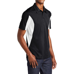 Men's Sport-Tek Side Blocked Micropique Sport-Wick Polo