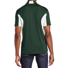 Men's Sport-Tek Side Blocked Micropique Sport-Wick Polo