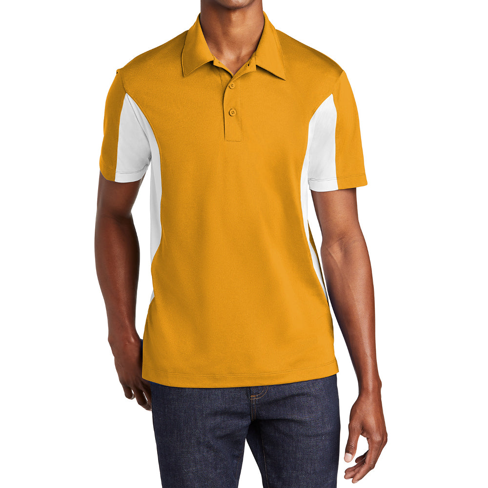 Men's Sport-Tek Side Blocked Micropique Sport-Wick Polo