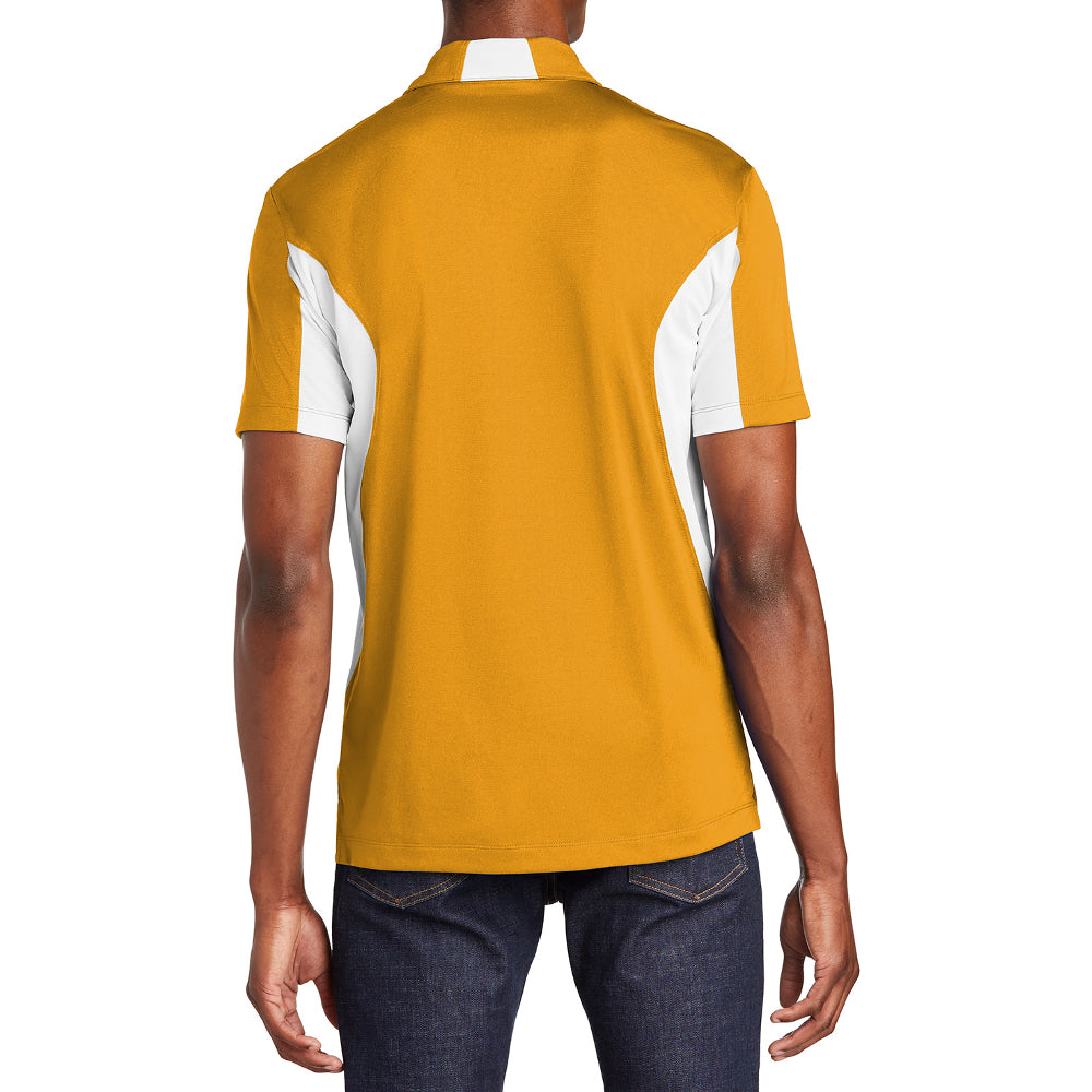 Men's Sport-Tek Side Blocked Micropique Sport-Wick Polo