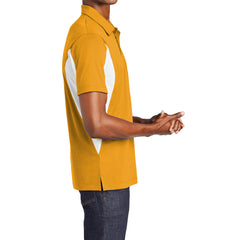 Men's Sport-Tek Side Blocked Micropique Sport-Wick Polo
