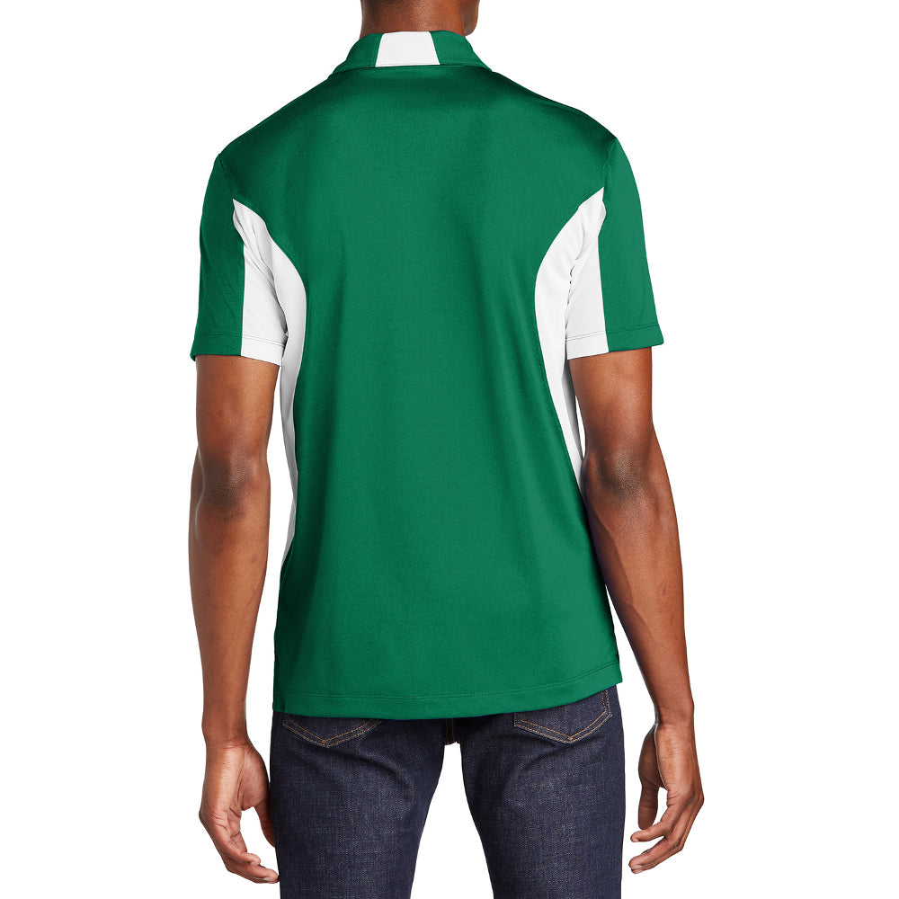 Men's Sport-Tek Side Blocked Micropique Sport-Wick Polo