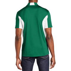 Men's Sport-Tek Side Blocked Micropique Sport-Wick Polo