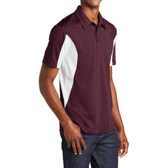 Men's Sport-Tek Side Blocked Micropique Sport-Wick Polo