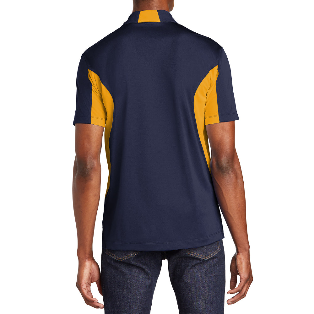 Men's Sport-Tek Side Blocked Micropique Sport-Wick Polo