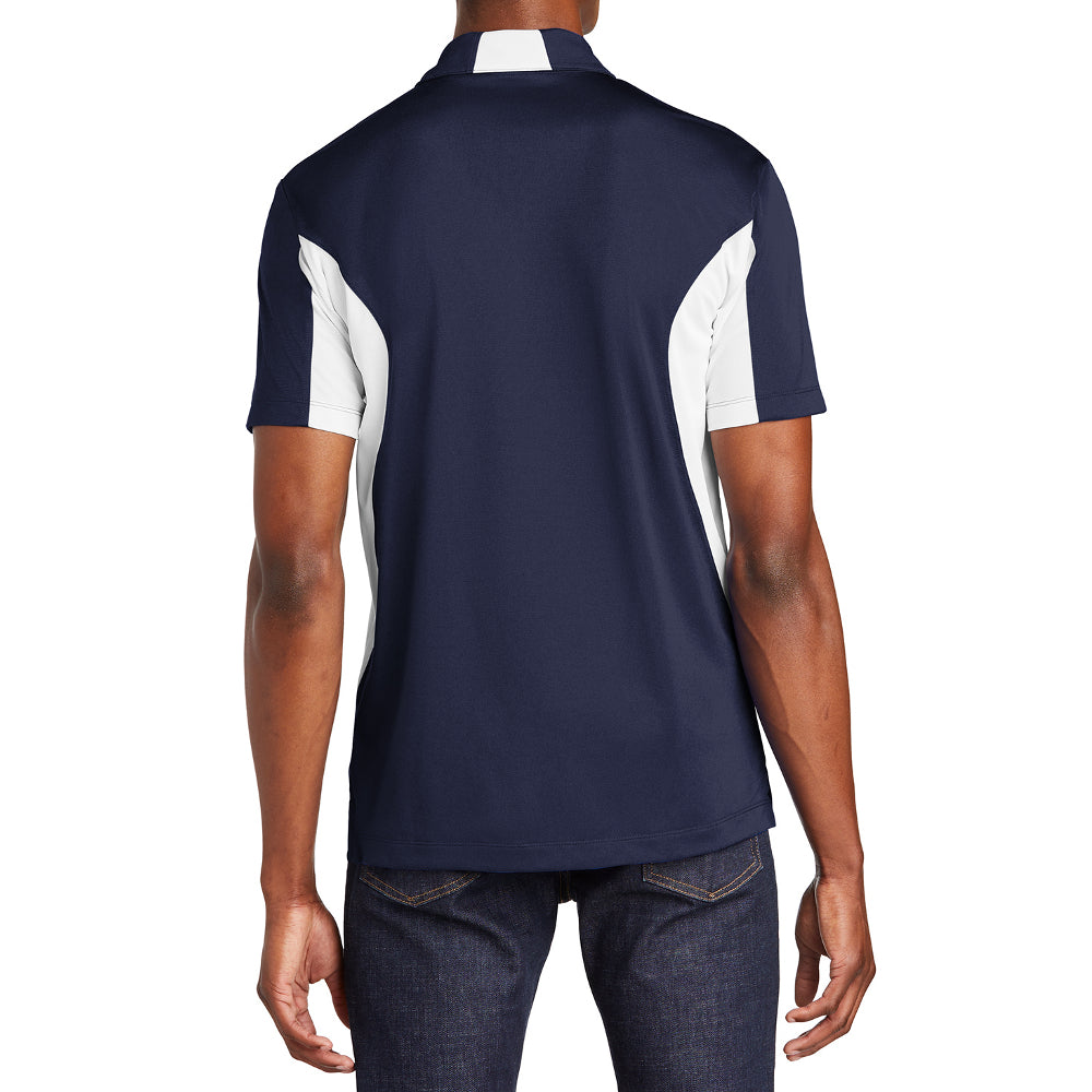 Men's Sport-Tek Side Blocked Micropique Sport-Wick Polo