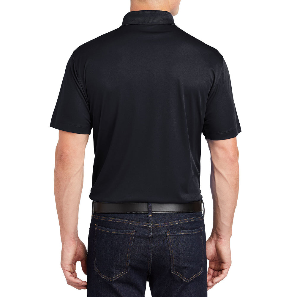 Men's Short Sleeve Moisture-Wicking Micropique Sport Wick Classic Polo T-shirt