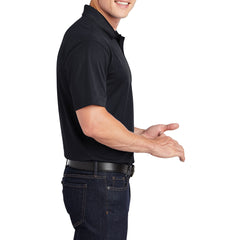 Men's Short Sleeve Moisture-Wicking Micropique Sport Wick Classic Polo T-shirt