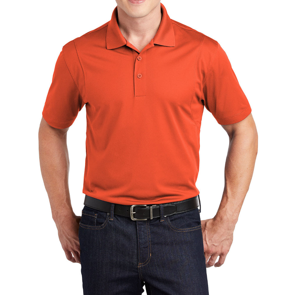 Men's Short Sleeve Moisture-Wicking Micropique Sport Wick Classic Polo T-shirt