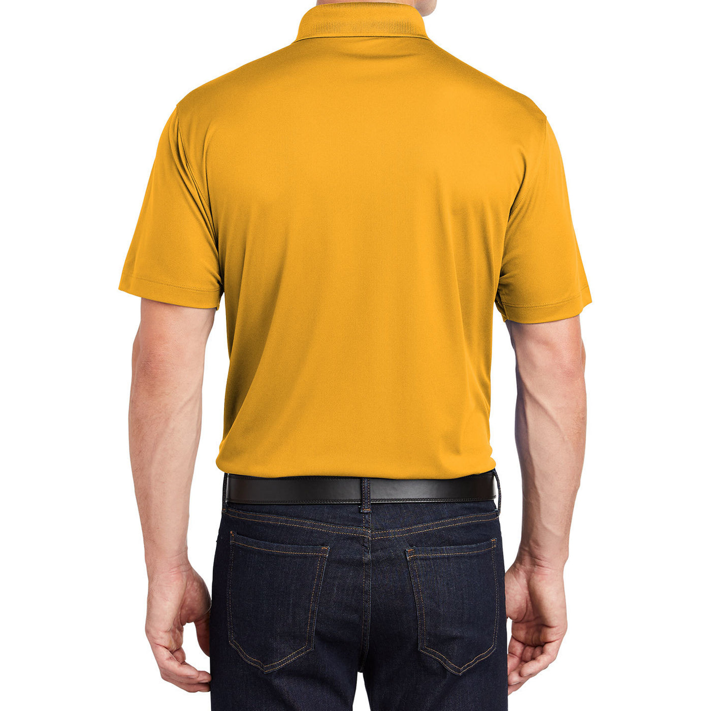 Men's Short Sleeve Moisture-Wicking Micropique Sport Wick Classic Polo T-shirt