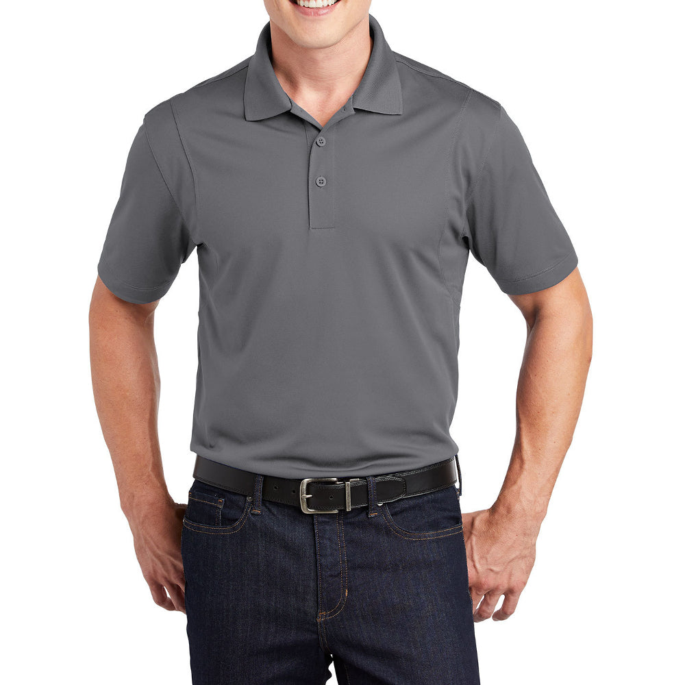 Men's Short Sleeve Moisture-Wicking Micropique Sport Wick Classic Polo T-shirt