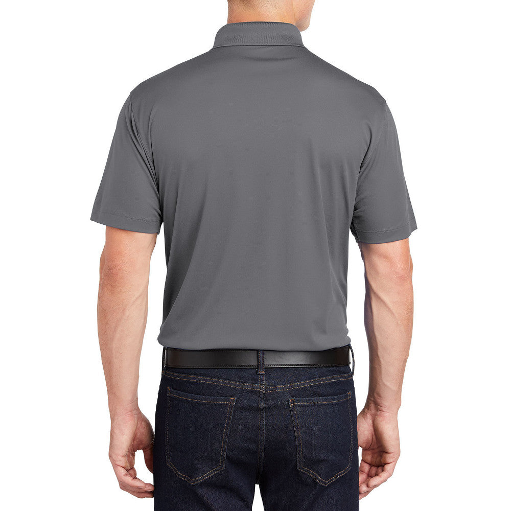 Men's Short Sleeve Moisture-Wicking Micropique Sport Wick Classic Polo T-shirt