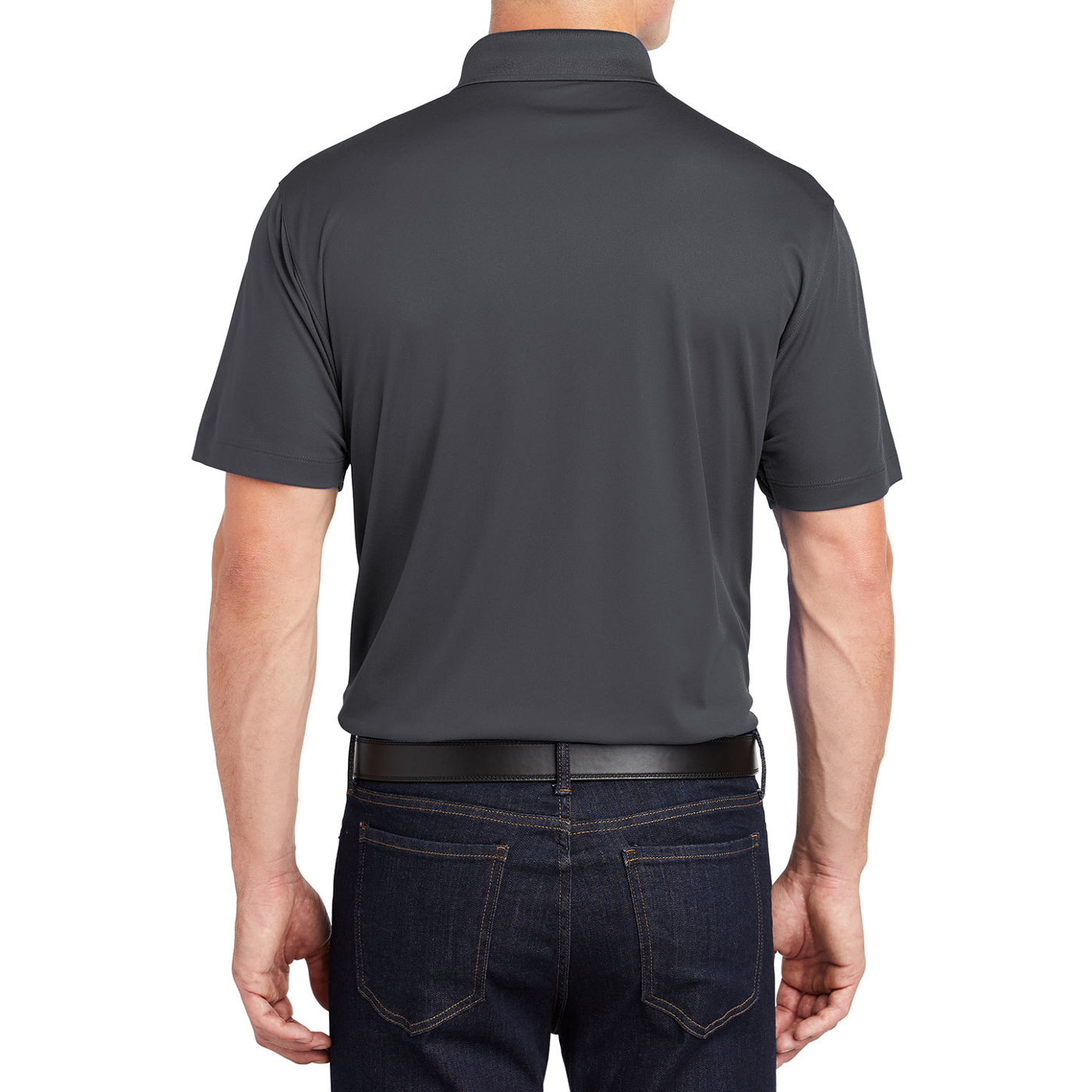 Men's Short Sleeve Moisture-Wicking Micropique Sport Wick Classic Polo T-shirt