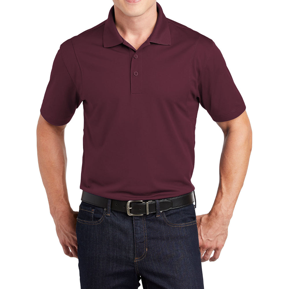 Men's Short Sleeve Moisture-Wicking Micropique Sport Wick Classic Polo T-shirt