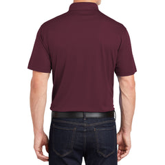 Men's Short Sleeve Moisture-Wicking Micropique Sport Wick Classic Polo T-shirt