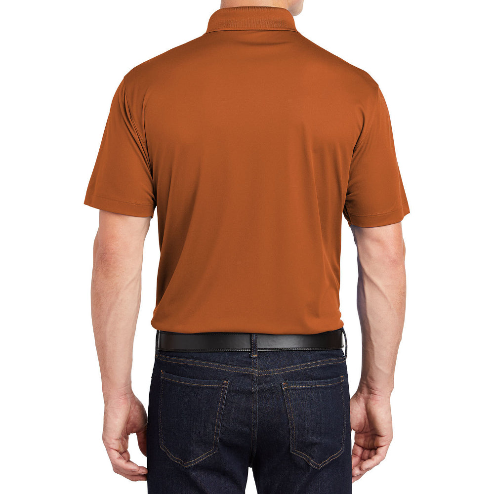 Men's Short Sleeve Moisture-Wicking Micropique Sport Wick Classic Polo T-shirt