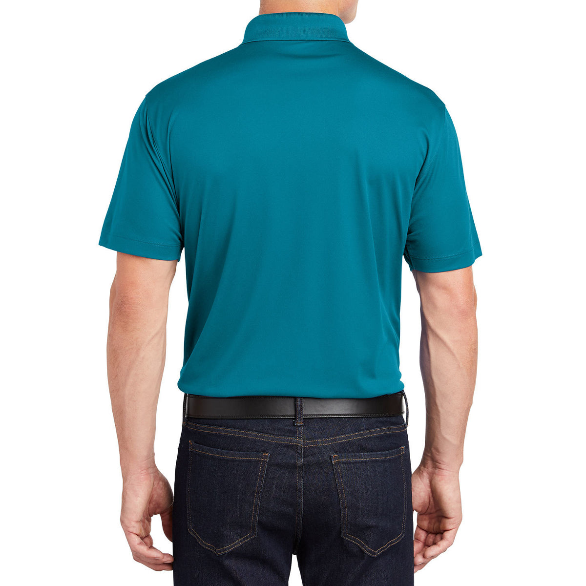 Men's Short Sleeve Moisture-Wicking Micropique Sport Wick Classic Polo T-shirt
